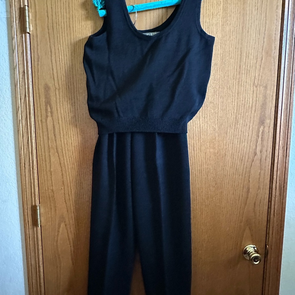 Vintage St John 2 piece Tank Pant Set